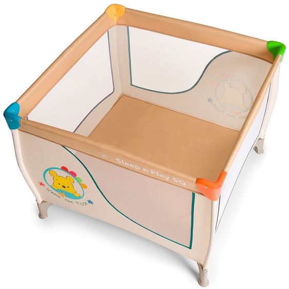 Hauck Reisebett & Laufgitter Sleep'n Play SQ - Disney - Pooh Ready to Play