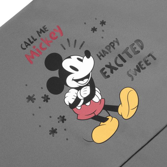 Hauck Travel cot mattress Sleeper 60 x 120 cm - Disney - Mickey Mouse Grey