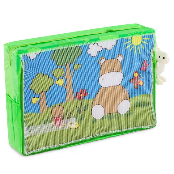 Hauck Reisebett-Matratze Sleeper 60 x 120 cm - Hippo Green