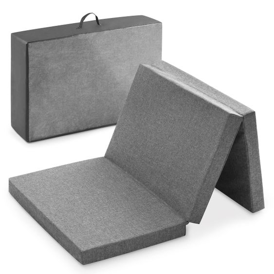 Hauck Reisebett-Matratze Sleeper 60 x 120 cm - Melange Grey