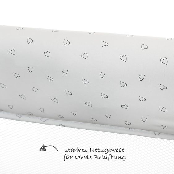 Hauck Reisebett Play'n Relax - Hearts