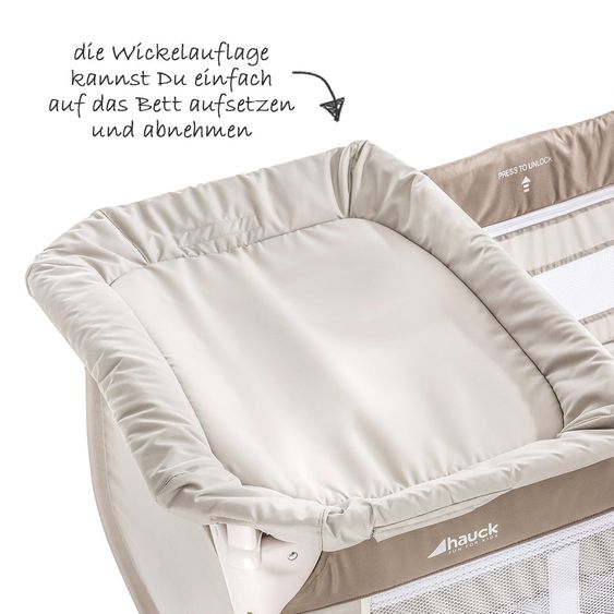 Hauck Reisebett-Set Babycenter - Friend
