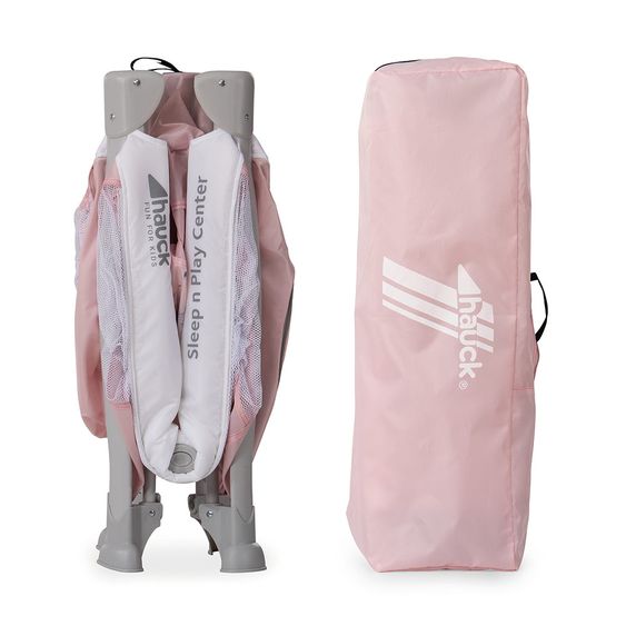 Hauck Reisebett-Set Sleep'n Play Center 3 (inkl. Wickelauflage, Höhe verstellbar) - Sweety