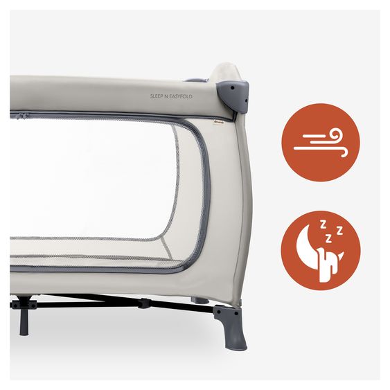 Hauck Reisebett Sleep N Easyfold - Dark Grey