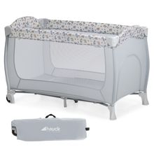 Sleep'n Play Go Plus travel cot (with wheels and side entry) - Disney - Pooh Exploring