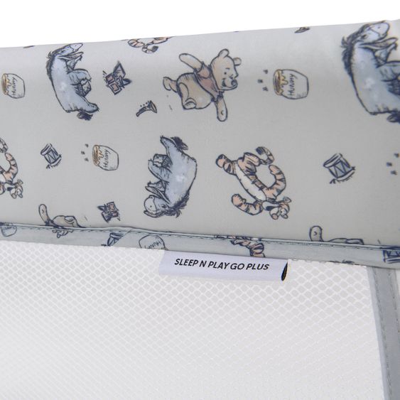 Hauck Sleep'n Play Go Plus travel cot (with wheels and side entry) - Disney - Pooh Exploring