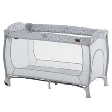 Sleep'n Play Go Plus travel cot (with wheels and side entry) - Rainbow