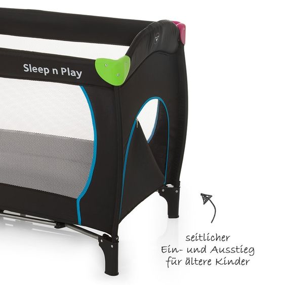 Hauck Reisebett Sleep'n Play Go Plus - Multicolor Black
