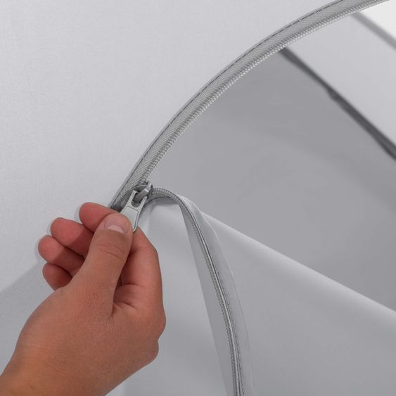 Hauck Reisebett Sparset Sleep 'n Play Center inkl. Komfort Matratze & Spannbettlaken - Teddy - Grey