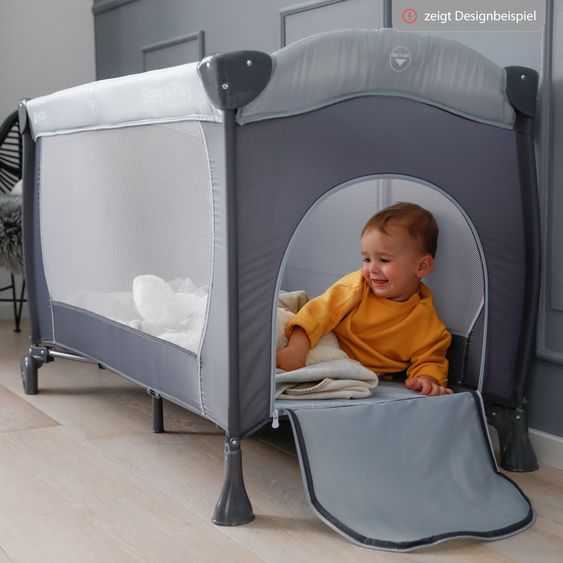 Hauck Reisebett Sparset - Sleep N Play Go Plus inkl. Alvi Reisebett-Matratze + Insektenschutz - Disney - Pooh Exploring
