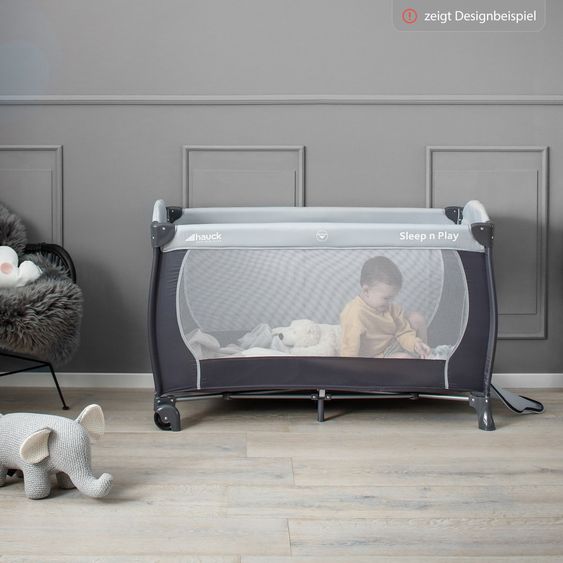 Hauck Reisebett Sparset - Sleep N Play Go Plus inkl. Alvi Reisebett-Matratze + Insektenschutz - Disney - Pooh Exploring