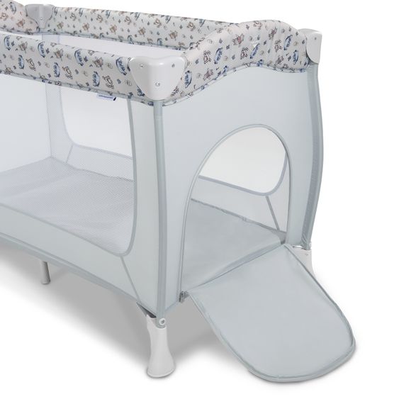 Hauck Reisebett Sparset - Sleep N Play Go Plus inkl. Alvi Reisebett-Matratze + Insektenschutz - Disney - Pooh Exploring