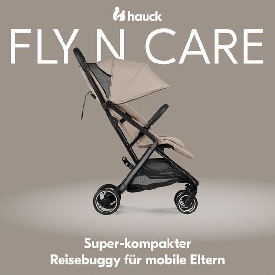Hauck Poussette Canne & Poussette Sport Fly N Care - Mocha