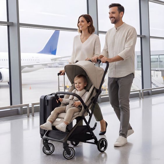 Hauck Poussette Canne & Poussette Sport Fly N Care - Mocha