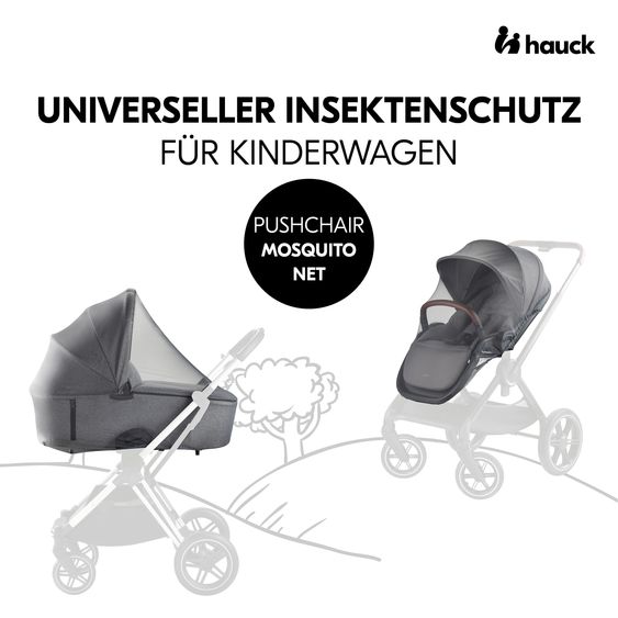 Hauck Reisebuggy & Sportwagen Lite N Care - inkl. GRATIS Schutzpaket - Dark Anthracite