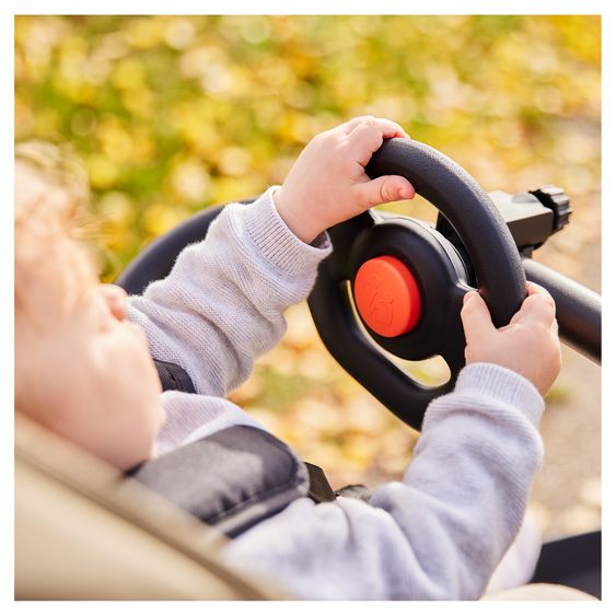 Hauck Travel buggy & stroller Travel N Care incl. buggy steering wheel - Beige