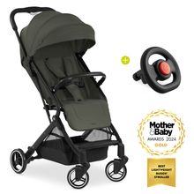 Travel buggy & stroller Travel N Care incl. buggy steering wheel - Dark Olive