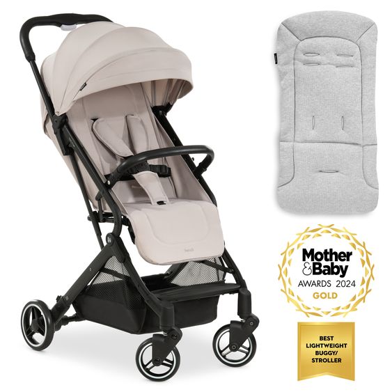 Hauck Travel buggy & stroller Travel N Care incl. Comfort Seat Pad - Beige