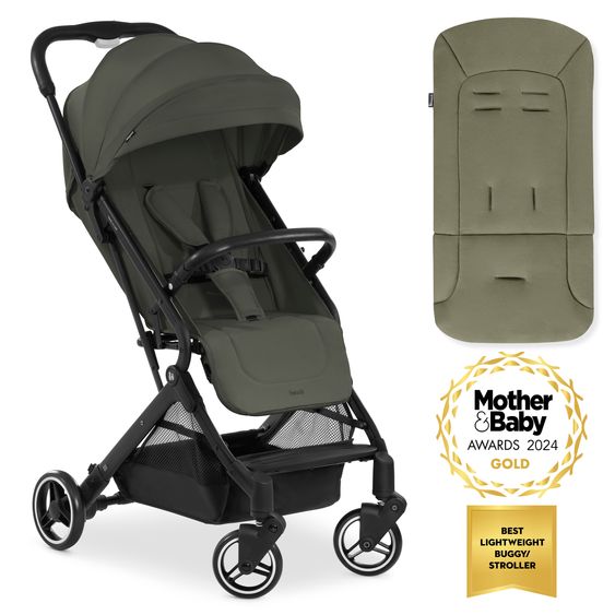 Hauck Travel buggy & stroller Travel N Care incl. Comfort Seat Pad - Dark Olive