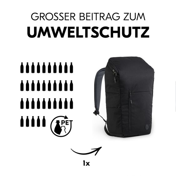 Hauck Travel buggy & stroller Travel N Care incl. Changing Backpack Deuter Pack N Walk - Black