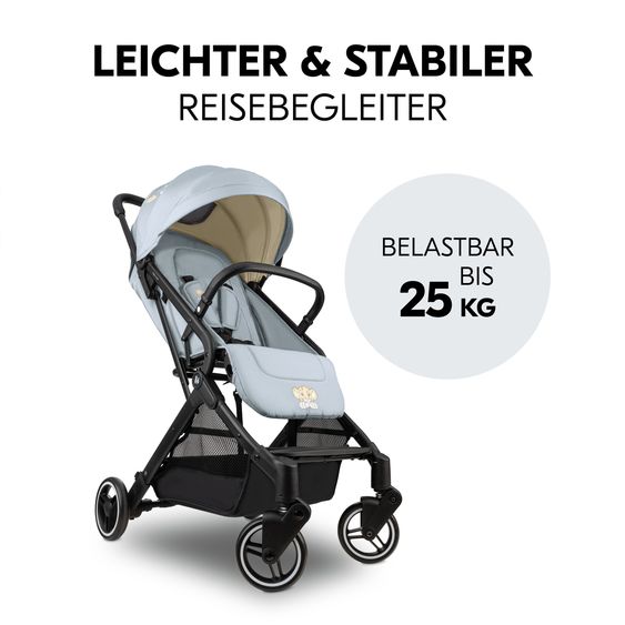 Hauck Reisebuggy & Sportwagen Travel N Care mit Liegefunktion inkl. Komfort Sitzauflage - Disney Simba
