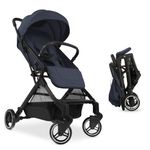 Reisebuggy & Sportwagen Travel N Care mit Liegefunktion, nur 6,8 kg (bis 22 kg belastbar) - Navy Blue