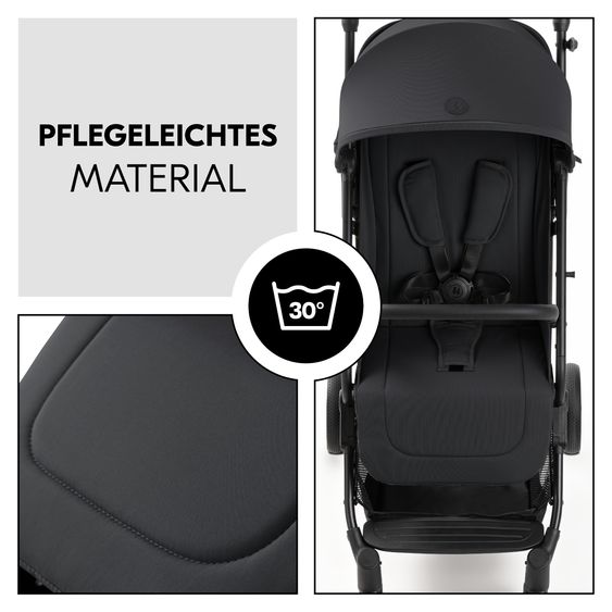Hauck Travel buggy & stroller Travel N Care Plus incl. Comfort Seat Pad - Black