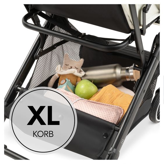 Hauck Travel buggy & stroller Travel N Care Plus incl. Comfort Seat Pad & Buggy Steering Wheel - Vanilla