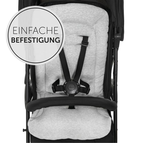 Hauck Travel buggy & stroller Travel N Care Plus incl. Comfort Seat Pad & Buggy Steering Wheel - Vanilla