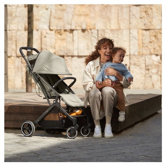 Hauck Travel buggy & stroller Travel N Care Plus incl. Comfort Seat Pad & Buggy Steering Wheel - Velvet Olive