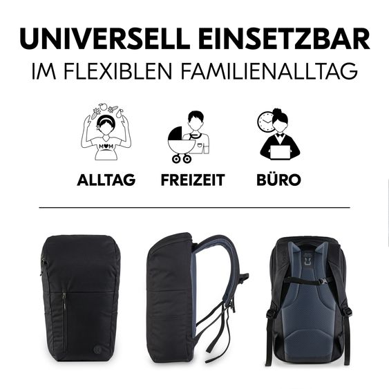 Hauck Reisebuggy & Sportwagen Travel N Care Plus inkl. Wickelrucksack Deuter Pack N Walk - Dusty Blue