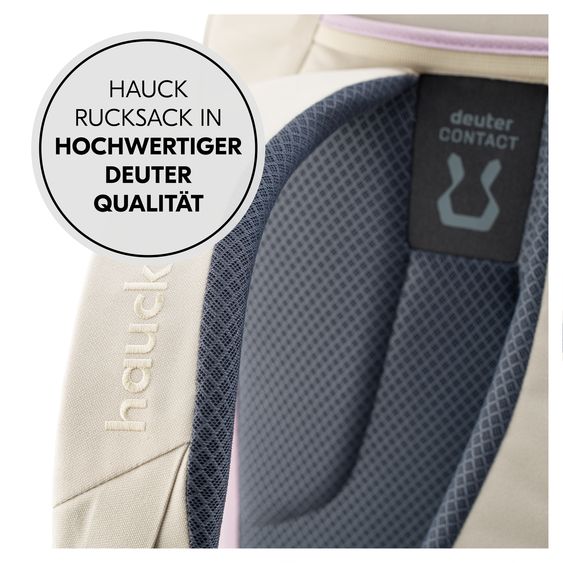 Hauck Reisebuggy & Sportwagen Travel N Care Plus inkl. Wickelrucksack Deuter Pack N Walk - Hazelnut