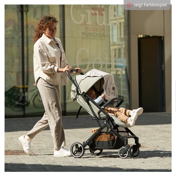 Hauck Reisebuggy & Sportwagen Travel N Care Plus inkl. Wickelrucksack Deuter Pack N Walk - Hazelnut