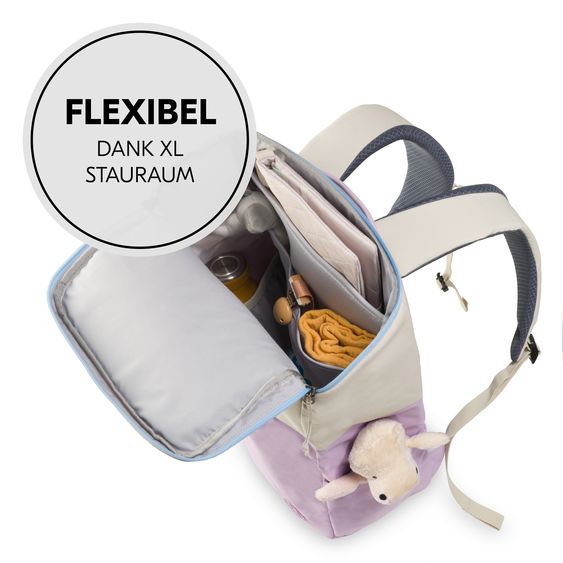 Hauck Reisebuggy & Sportwagen Travel N Care Plus inkl. Wickelrucksack Deuter Pack N Walk - Vanilla