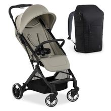 Reisebuggy & Sportwagen Travel N Care Plus inkl. Wickelrucksack Deuter Pack N Walk - Velvet Olive