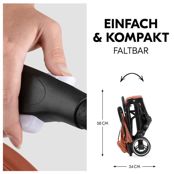 Hauck Reisebuggy & Sportwagen Travel N Care Plus mit Liegefunktion inkl. Komfort Sitzauflage Disney Mickey Mouse - Cork