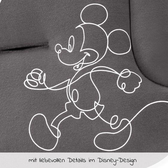 Hauck Reisebuggy & Sportwagen Travel N Care Plus mit Liegefunktion inkl. Komfort Sitzauflage Disney Mickey Mouse - Cork