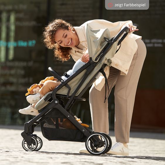 Hauck Reisebuggy & Sportwagen Travel N Care Plus mit Liegefunktion, nur 7,2 kg (bis 22kg belastbar) - Cork