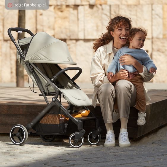 Hauck Travel buggy & pushchair Travel N Care Plus with reclining function, only 7.2 kg (load capacity up to 22 kg) - Cork