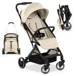 Reisebuggy & Sportwagen Travel N Care Plus mit Liegefunktion, nur 7,2 kg (bis 22kg belastbar) - Vanilla