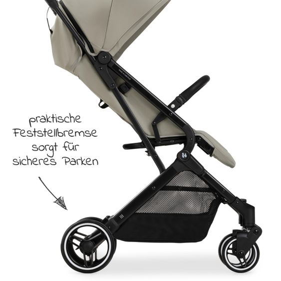 Hauck Reisebuggy & Sportwagen Travel N Care Plus mit Liegefunktion, nur 7,2 kg (bis 22kg belastbar) - Velvet Olive