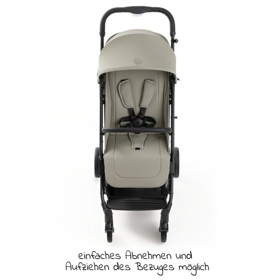 Hauck Reisebuggy & Sportwagen Travel N Care Plus mit Liegefunktion, nur 7,2 kg (bis 22kg belastbar) - Velvet Olive