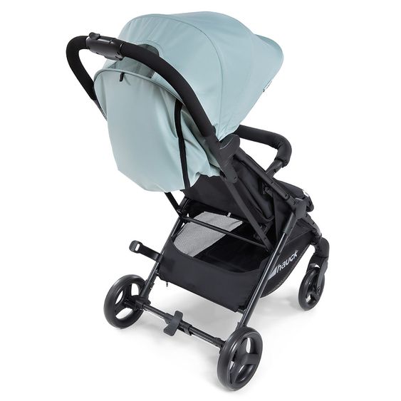 Hauck Reisebuggy Sunny (mit einer Hand faltbar, bis 25 kg belastbar) - Mint-Black