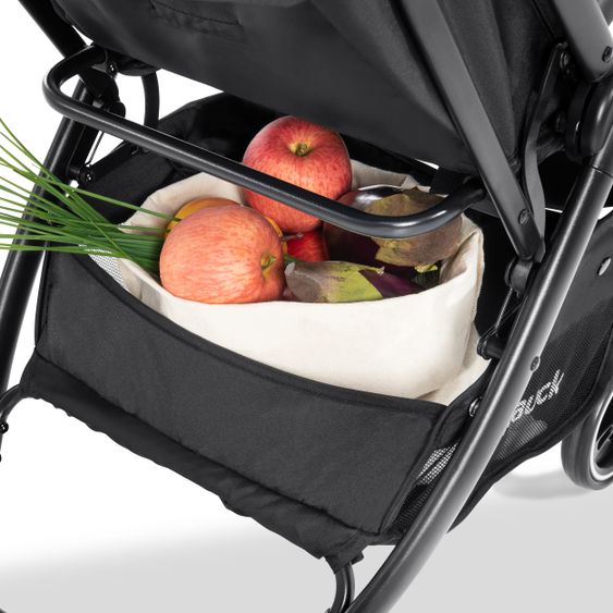 Hauck Reisebuggy Swift X mit Einhand-Autofold und Tragegurt (nur 6,3 kg) - inkl. Komfort-Verdeck - Neon Yellow