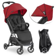 Reisebuggy Swift X mit Einhand-Autofold und Tragegurt (nur 6,3 kg) - inkl. Komfort-Verdeck - Red
