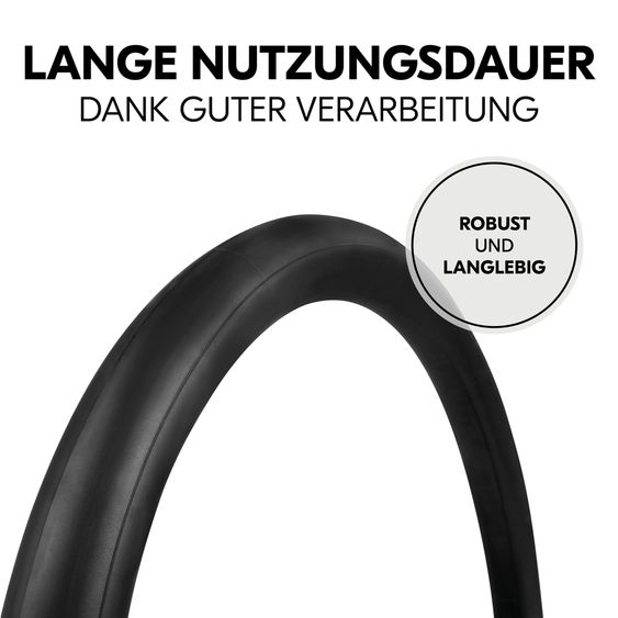 Hauck Reparatur Set Lufträder Kinderwagen (2x Schlauch 12 Zoll + 1x Schlauch 10 Zoll) - Pushchair Repair Kid 3WS