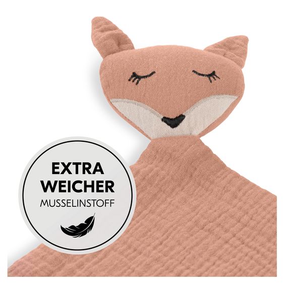 Hauck Schnuffeltuch Cuddle N Play Animals - Fox Cork