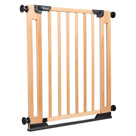 Hauck Schutzgitter Clear Step Easyclose Eco - Beech