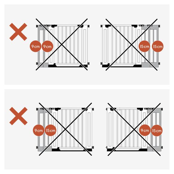 Hauck Schutzgitter Clear Step Easyclose Eco - Beech