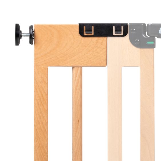 Hauck Schutzgitter Verlängerung für Tür- und Treppenschutzgitter 15 cm - Beech